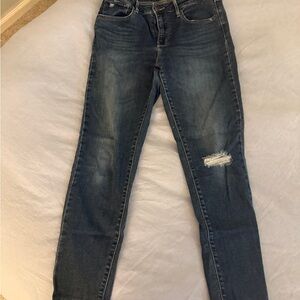 Levi's Women's Dark Blue Skinny Jeans